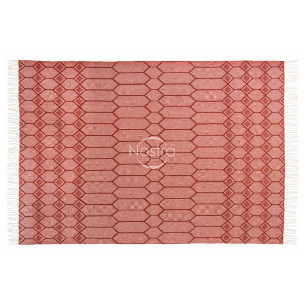 Woolen plaid MERINO-300 80-3237-TERRA 140x200 cm