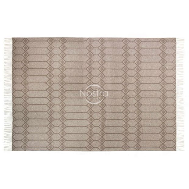 Woolen plaid MERINO-300 80-3238-BROWN 140x200 cm