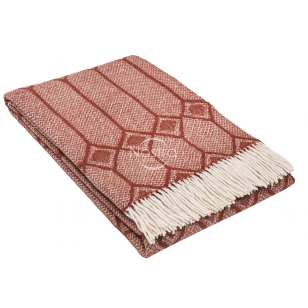 Woolen plaid MERINO-300 80-3238-TERRA 140x200 cm