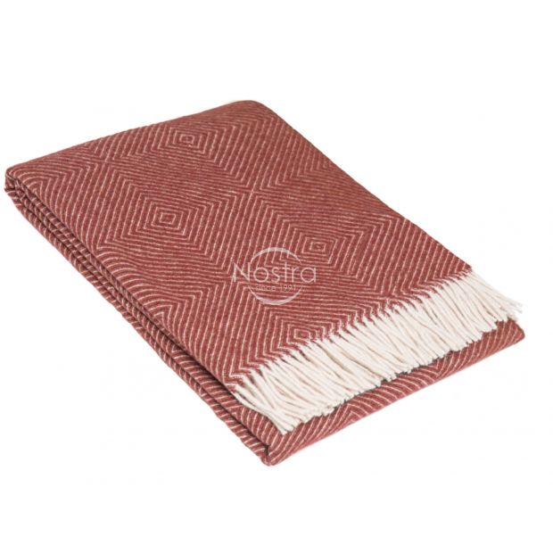 Woolen plaid MERINO-300 80-3042-TERRA 140x200 cm