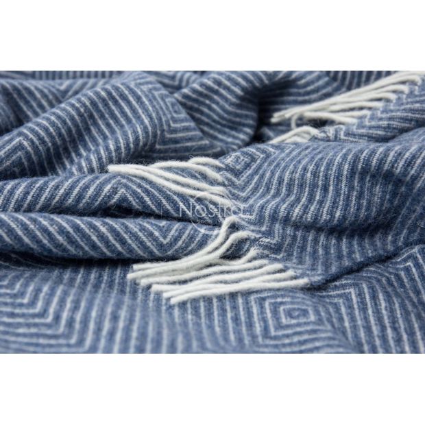 Woolen plaid MERINO-300 80-3042-BLUE 140x200 cm