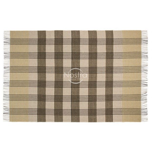 Woolen plaid MERINO-300 80-3192-KHAKI 140x200 cm