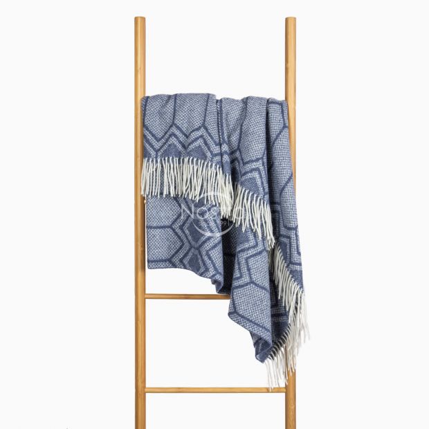 Woolen plaid MERINO-300 80-3232-BLUE 140x200 cm