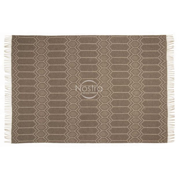 Woolen plaid MERINO-300 80-3232-BROWN 140x200 cm