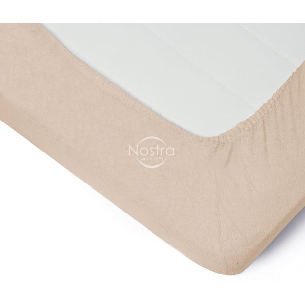 Fitted terry sheets TERRYBTL-FRAPPE 180x200 cm