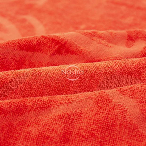 Paplūdimio rankšluostis 365J VELOUR T0125-SCARLET RED 90x160 cm
