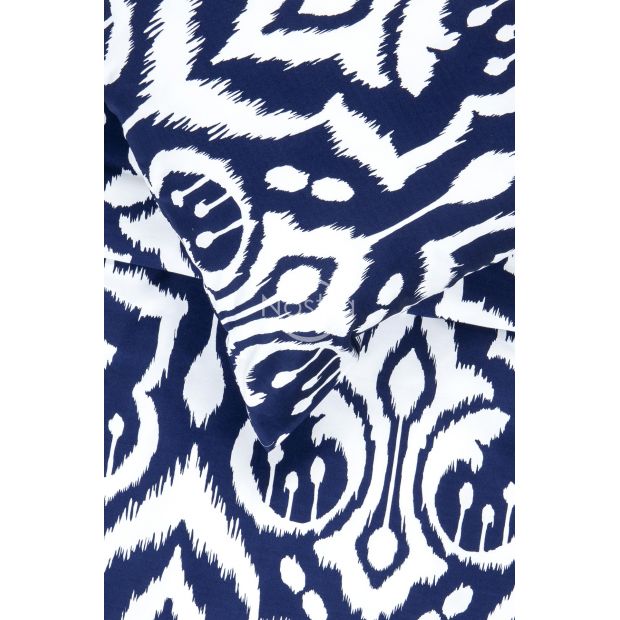 Постельное белье из Mako Сатина CHARLEE 40-1275-BLUE 200x220, 70x70 cm