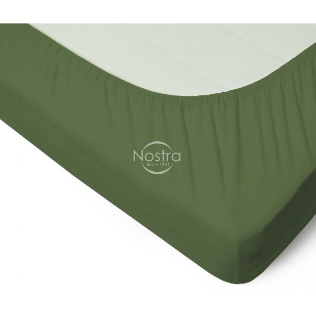 Fitted jersey sheets JERSEY JERSEY-DARK SAGE