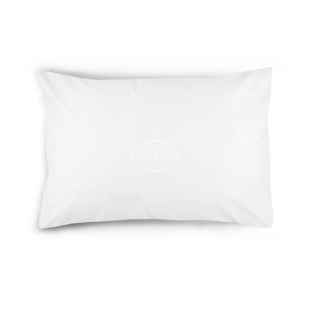 Baltas drobės pagalvės užvalkalas