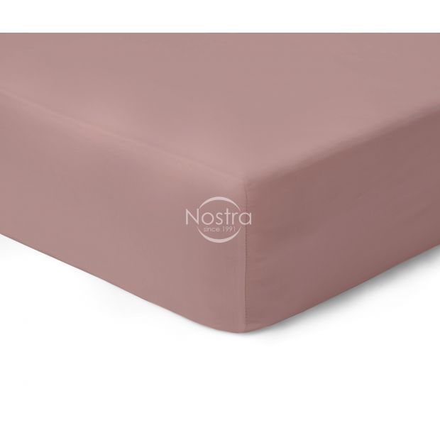 Fitted sateen sheets 00-0350-MAUVE 160x200 cm