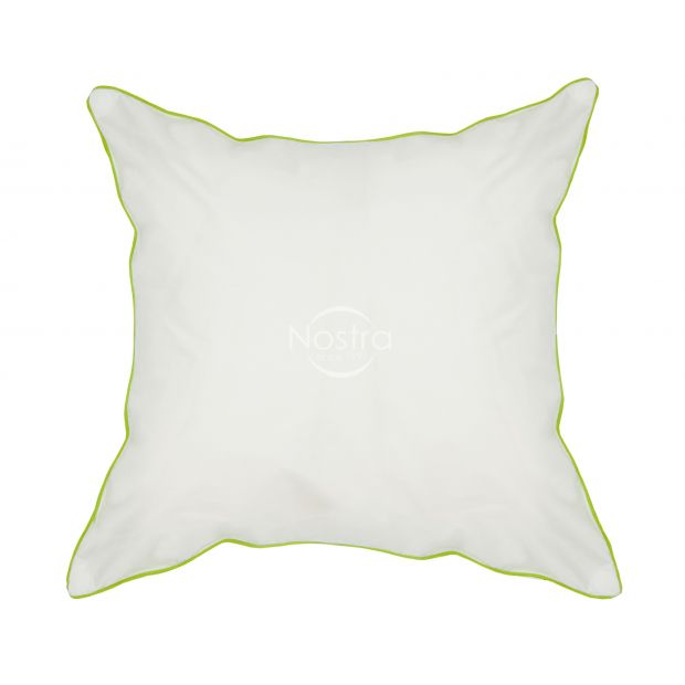 Pillow cases SALDUS SAPNAS 00-0000-OPT.WHITE/GREEN KANT 70x70 cm