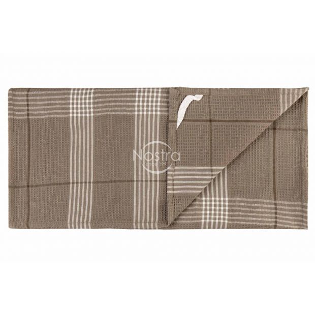 Kitchen towel WAFFLE-240 T0179-BROWN
