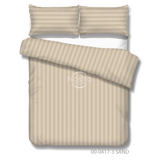 Sateen bedding set ALIVIA 00-0417-3 SAND