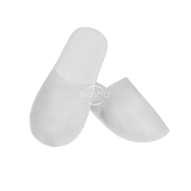Disposable slippers NON WOVEN S005-OPTIC WHITE 28.5cm/3mm
