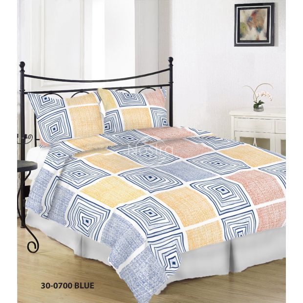 Cotton bedding set DASIA 30-0700-BLUE