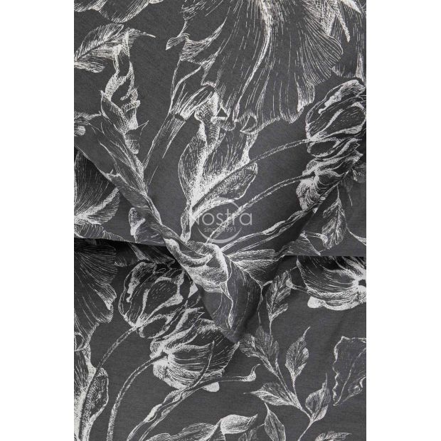 PREMIUM maco sateen bedding set COOPER 20-1732-IRON GREY 200x220, 70x70 cm