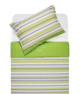 Cotton bedding set DAKOTA 30-0249-GREEN LILAC