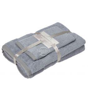 3 pieces towel set T0106 T0106-GREY 70