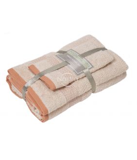 3 pieces towel set T0106 T0106-CREAM