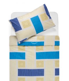 Cotton bedding set DIAMANDA 30-0575-BLUE