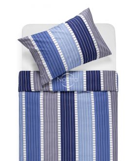 Cotton bedding set DORA 30-0572-BLUE