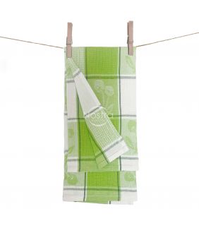 Kitchen towel WAFEL-240 T0019-SPRING GREEN