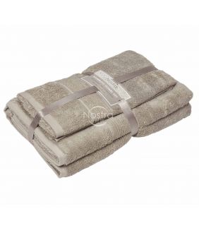 Bamboo towels set BAMBOO-600 T0105-BROWN