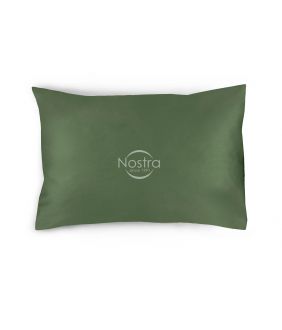Dyed sateen pillow cases 00-0413-MOSS GREEN