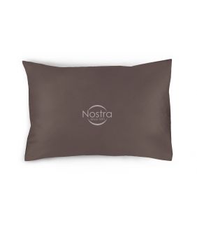 Dyed sateen pillow cases 00-0211-CACAO