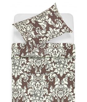 Polycotton bedding set ABSTRACT 40-1331-BROWN