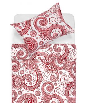 Flannel bedding set SALE 40-1323-RED