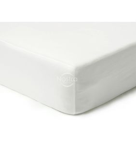 Fitted sateen sheets 00-0000-OPT.WHITE