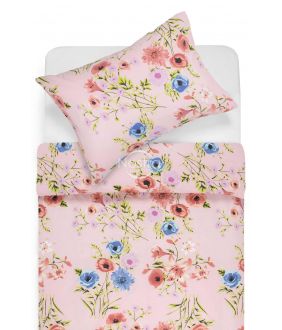 Cotton bedding set DOMINIQUE 20-1599-ROSE