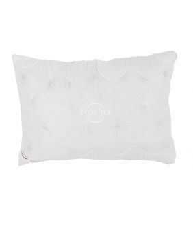 Pillow VASARA with zipper 70-0020-WHITE SILVER DF