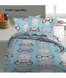 Children bedding set SMART CATS 10-0617-LIGHT BLUE