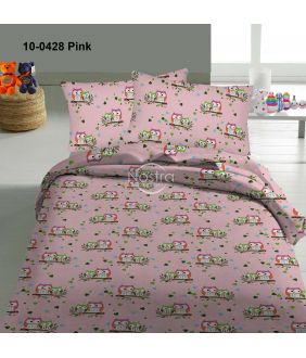Children bedding set OWLS IN LOVE 10-0428-PINK
