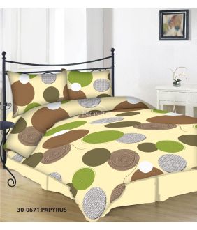Cotton bedding set DAYANARA 30-0671-PAPYRUS