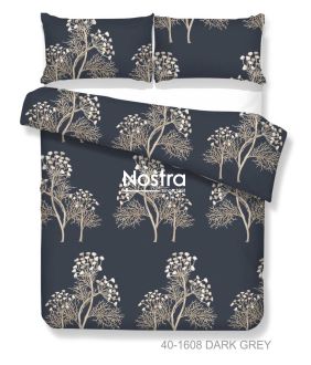 Polycotton bedding set ABSTRACT 40-1608-DARK GREY 40-1608-DARK GREY
