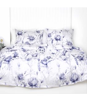 PREMIUM mako satino patalynė CHRIS 20-1856-BLUE