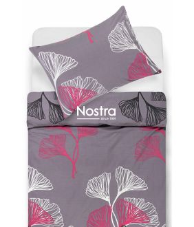 Cotton bedding set DUANE 40-1499-GREY 40-1499-GREY