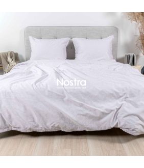 Постельное бельё из сатина AMARA 60-0041-WHITE ON WHITE 60-0041-WHITE ON WHITE