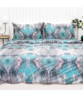 Постельное белье из Mako Сатина CLOTILDA 40-1571-AQUA