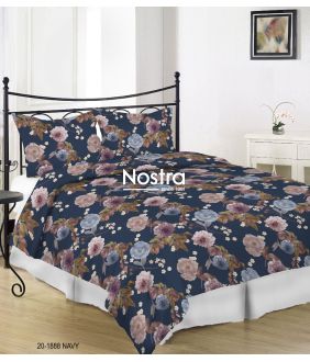 Постельное бельё из сатина ADRIELLE 20-1888-NAVY 20-1888-NAVY