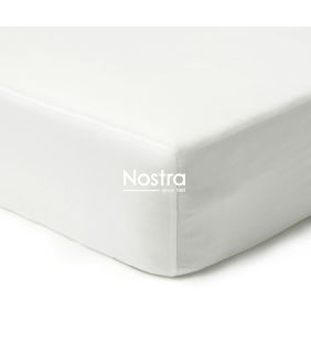 Fitted sateen sheets 00-0001-OFF WHITE