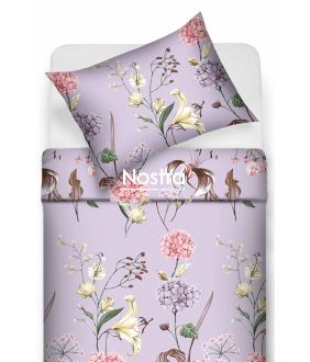 Polycotton bedding set FLOWERS 20-1862-ORCHID 20-1862-ORCHID