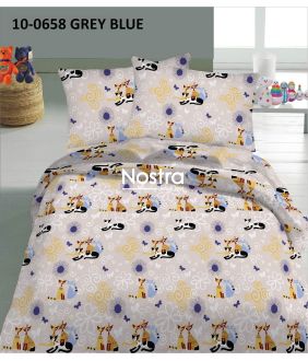 Pillow cases SALDUS SAPNAS 10-0658-GREY BLUE 10-0658-GREY BLUE