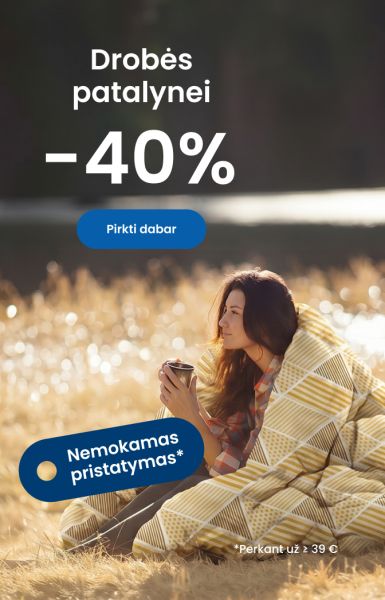 Drobės patalynei -40%\mobile